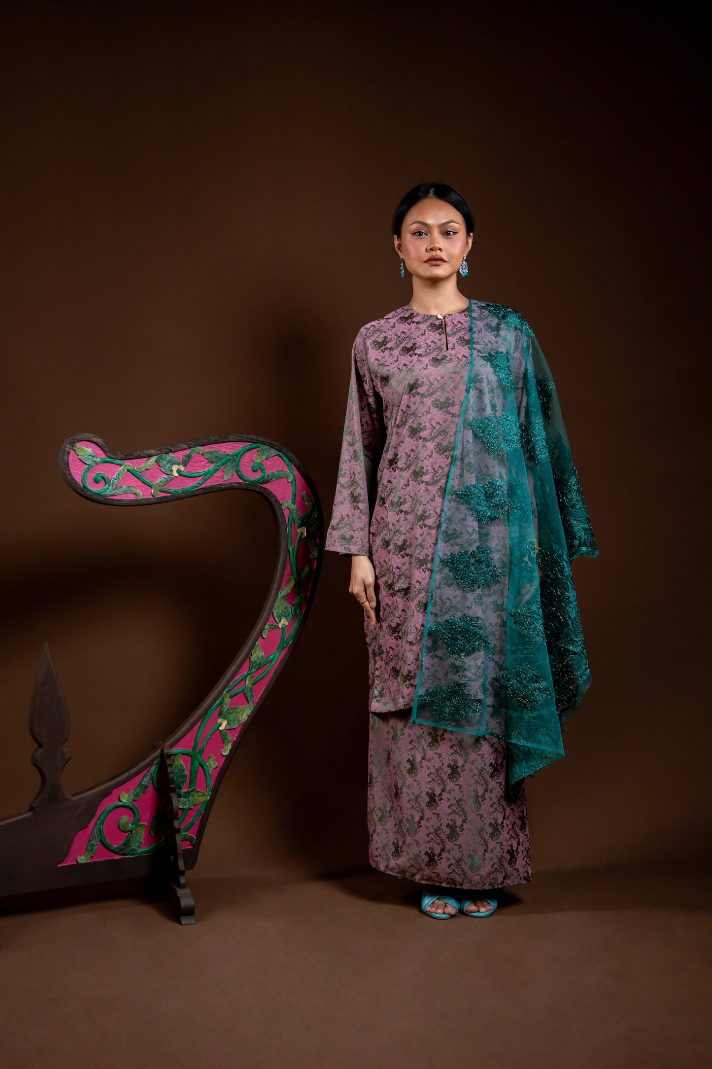 Kurung Rindu Set Mek Jambu Hijau