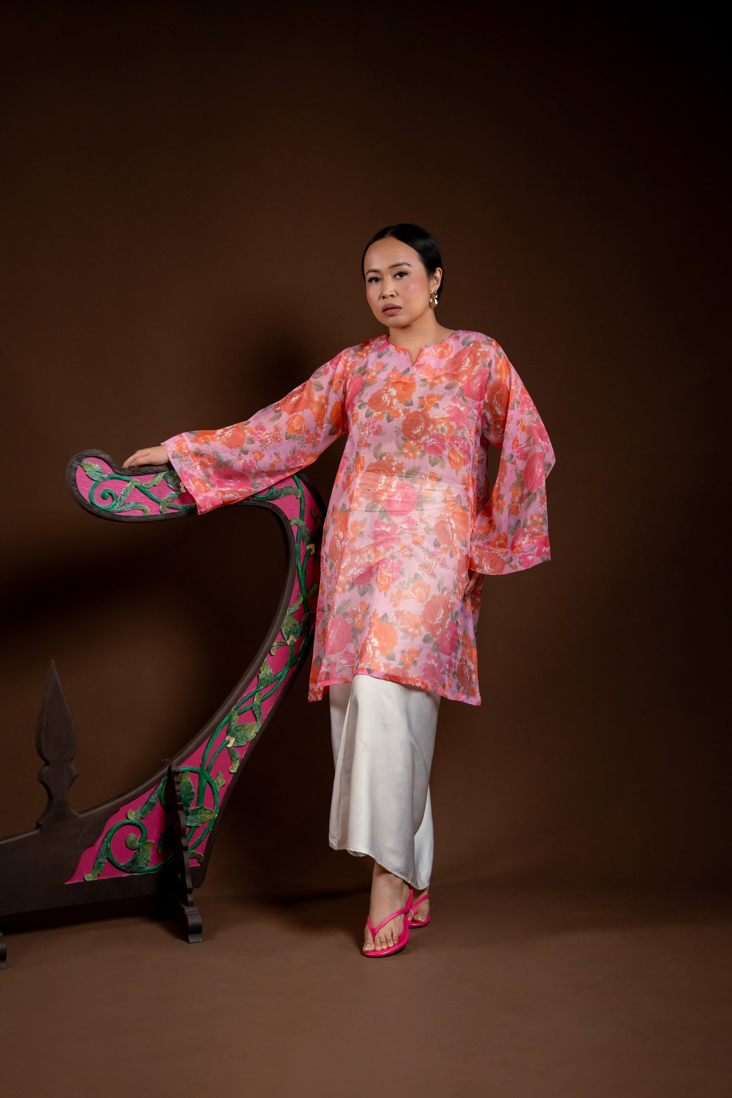 Baju Kurung Rindu Kasih Jambu
