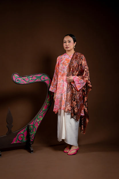 Baju Kurung Rindu Kasih Jambu