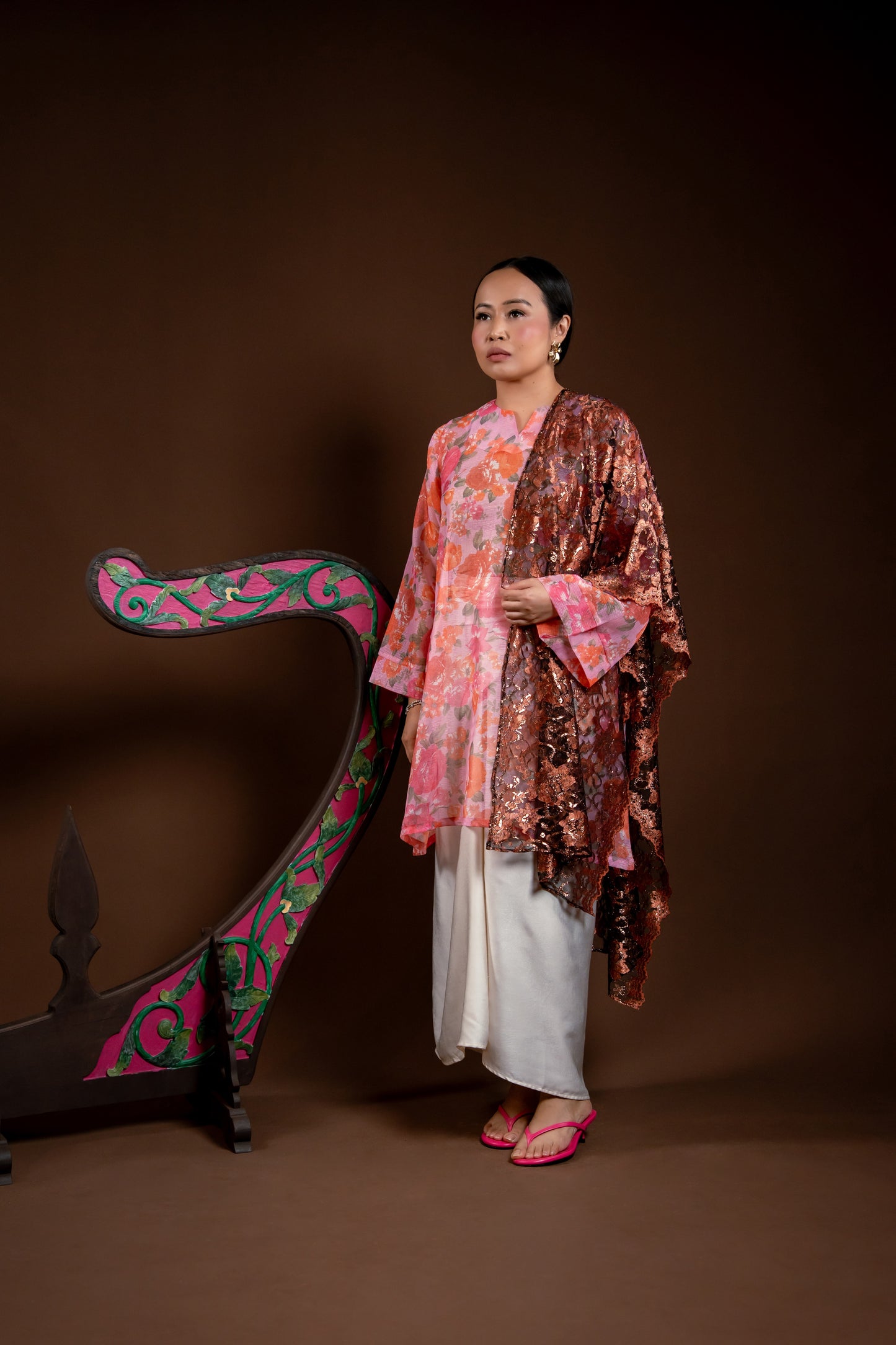 Baju Kurung Rindu Kasih Jambu