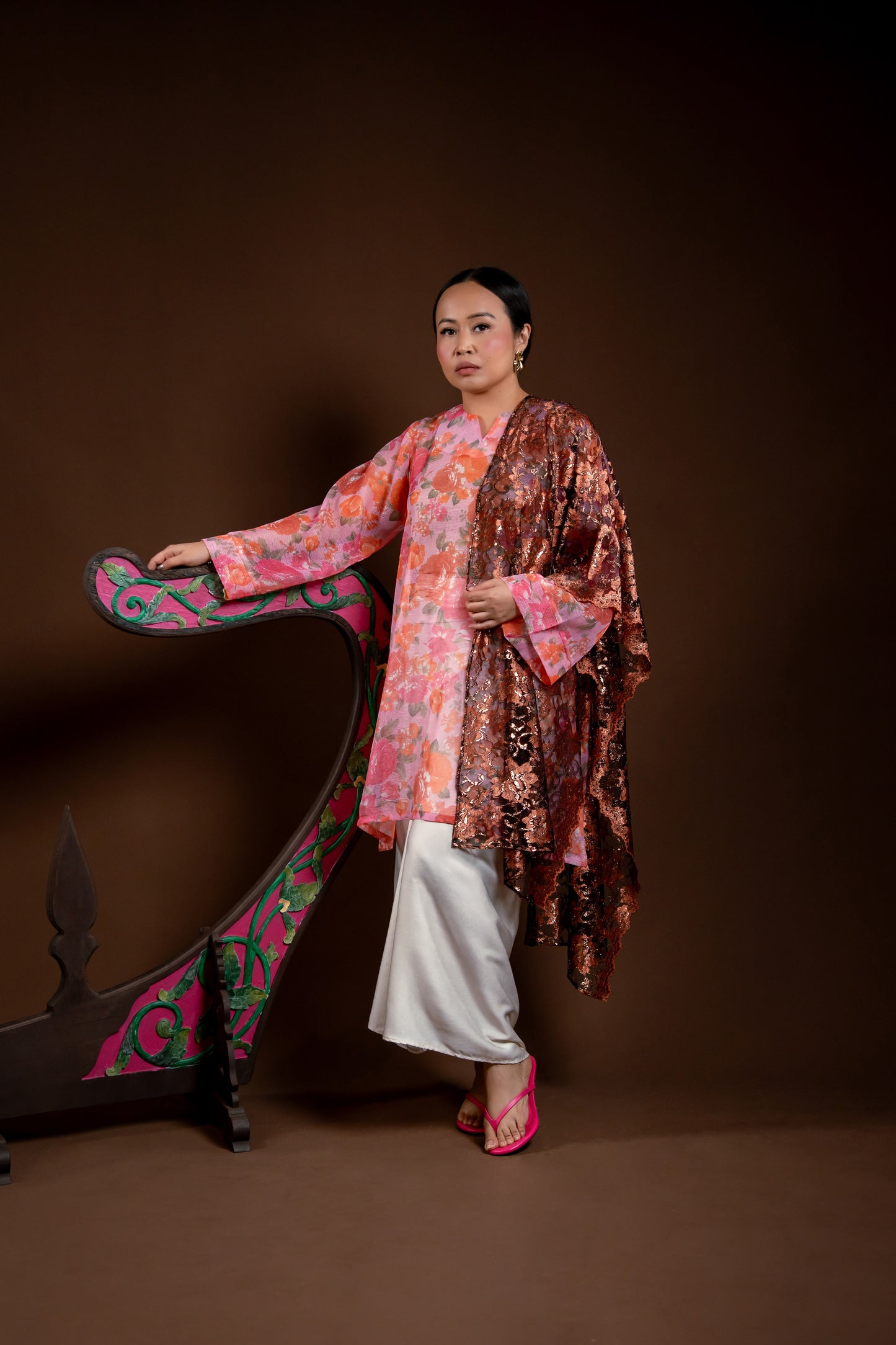 Baju Kurung Rindu Kasih Jambu