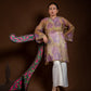 Baju Kurung Rindu Kasih Ungu
