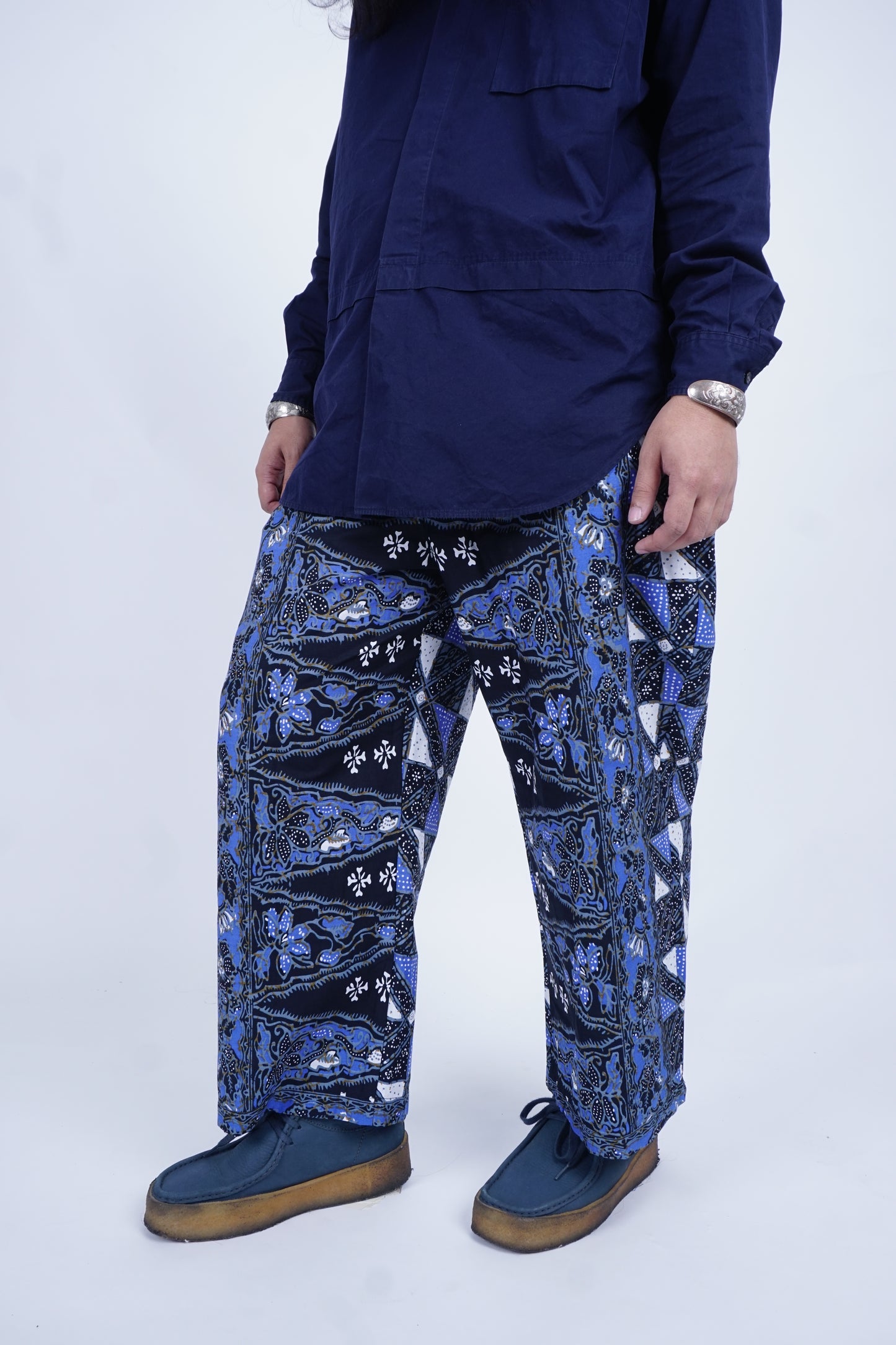 D'SLUAR Batik Biru Geometri