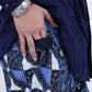 D'SLUAR Batik Biru Geometri