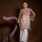 Baju Kurung Rindu Kasih Ungu
