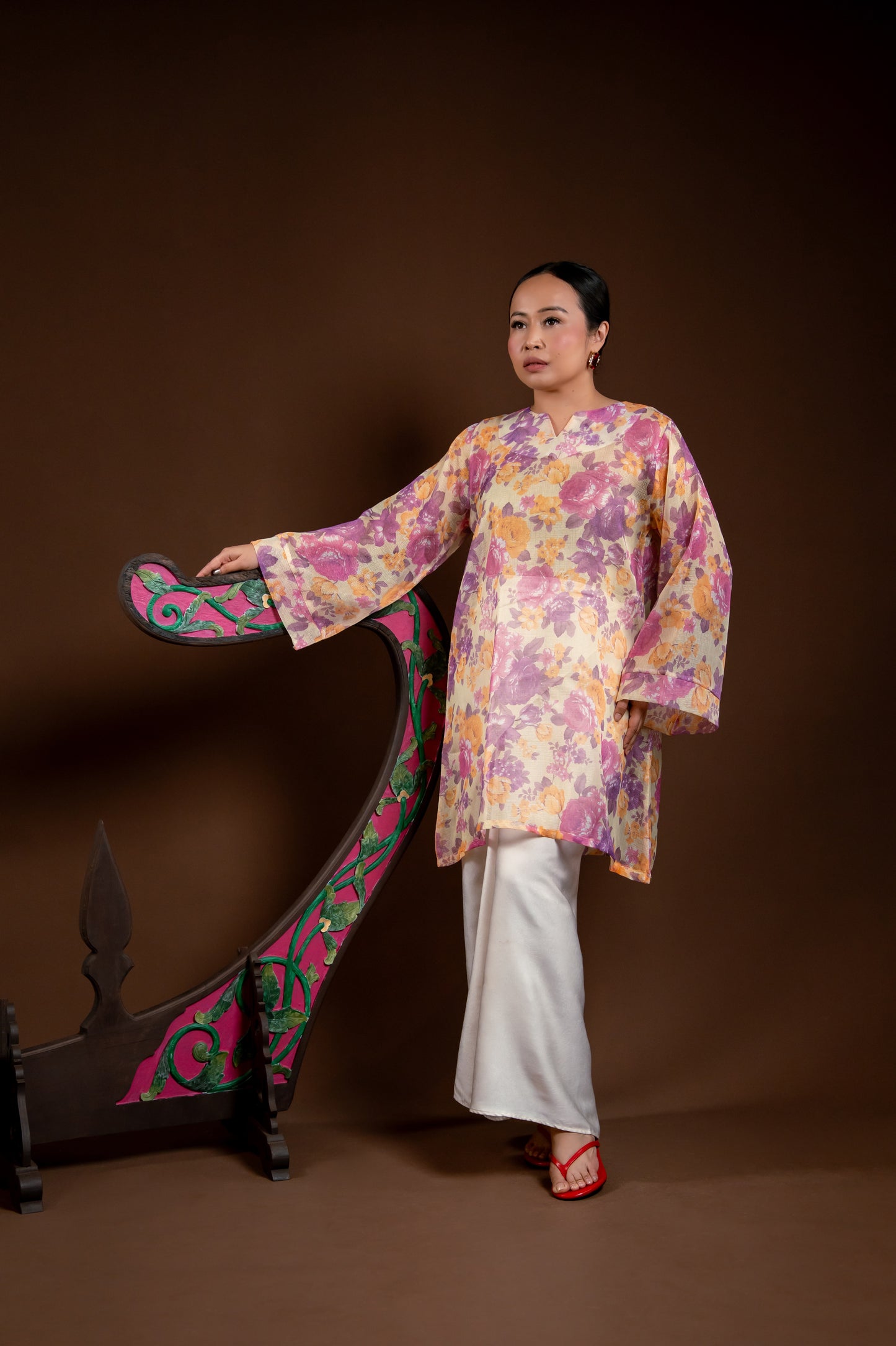 Baju Kurung Rindu Kasih Kuning