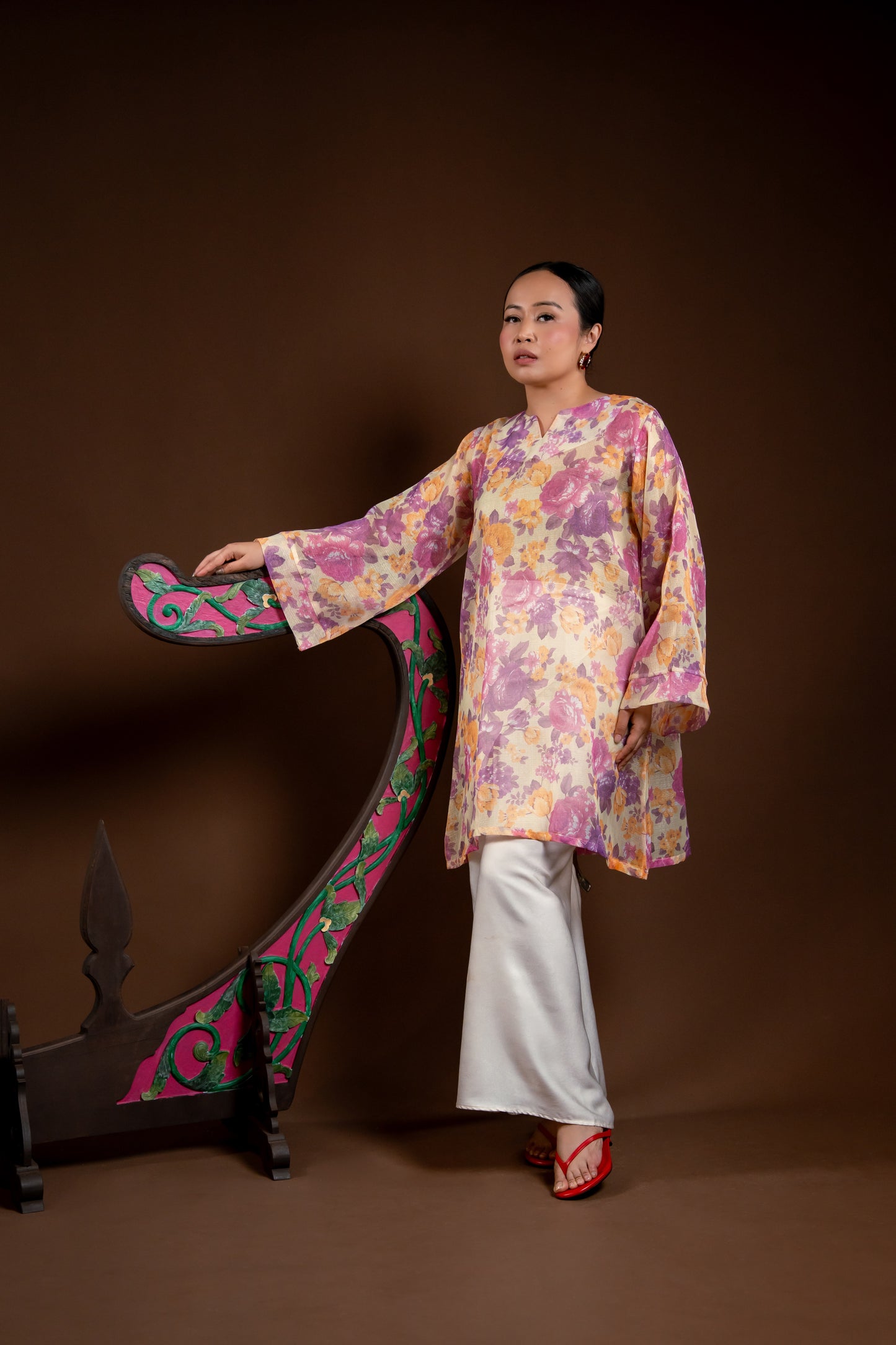 Baju Kurung Rindu Kasih Kuning