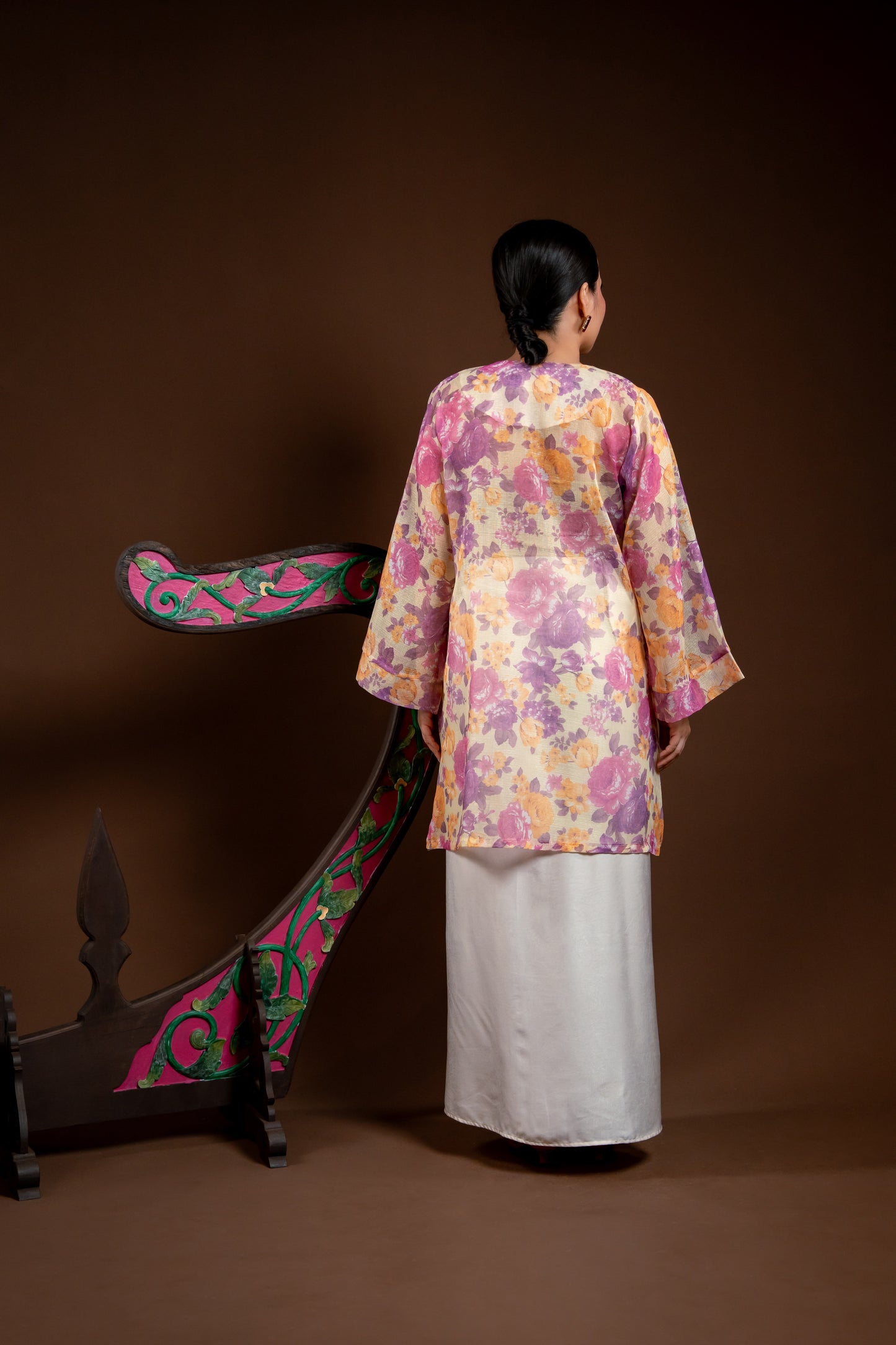 Baju Kurung Rindu Kasih Kuning