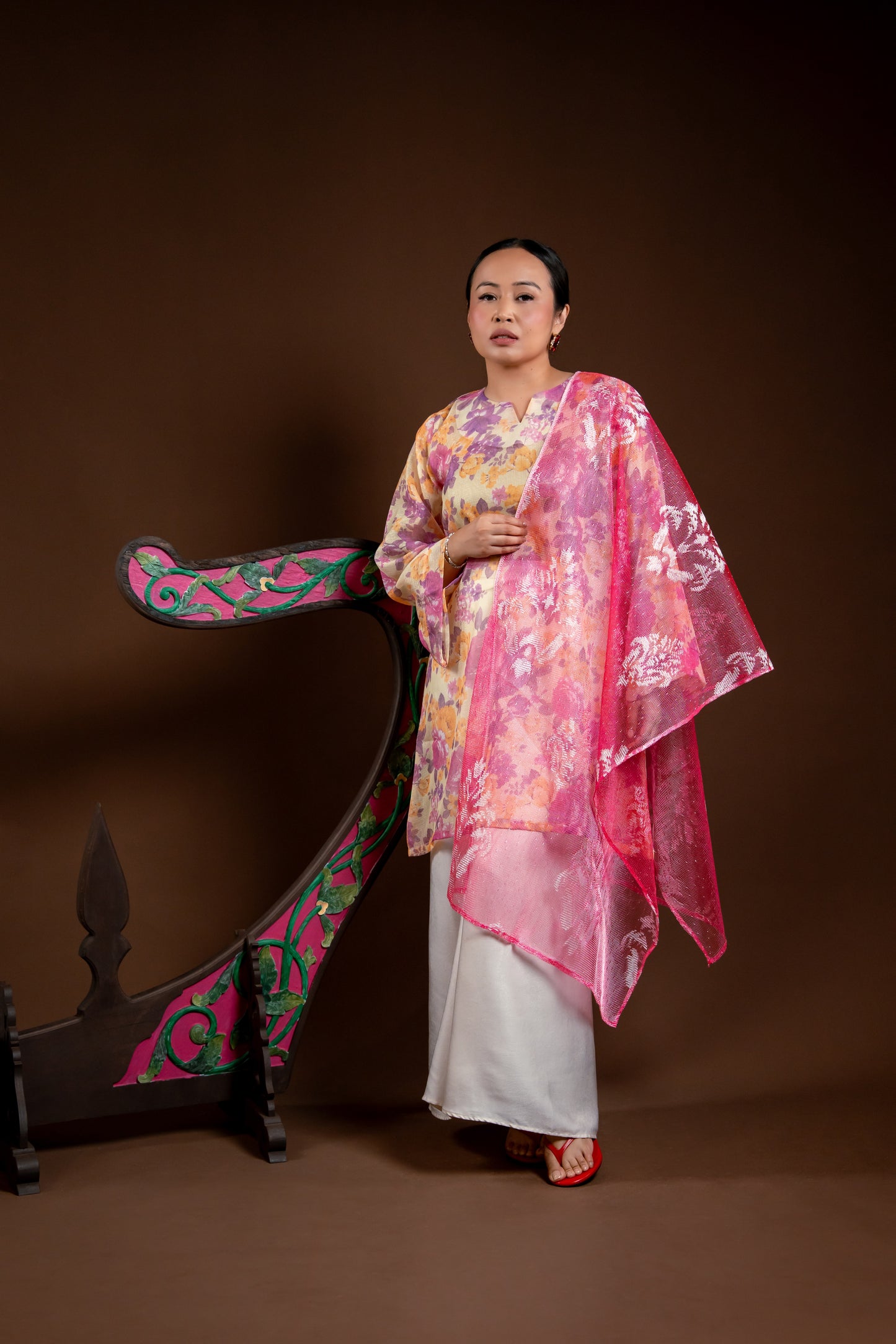 Baju Kurung Rindu Kasih Kuning