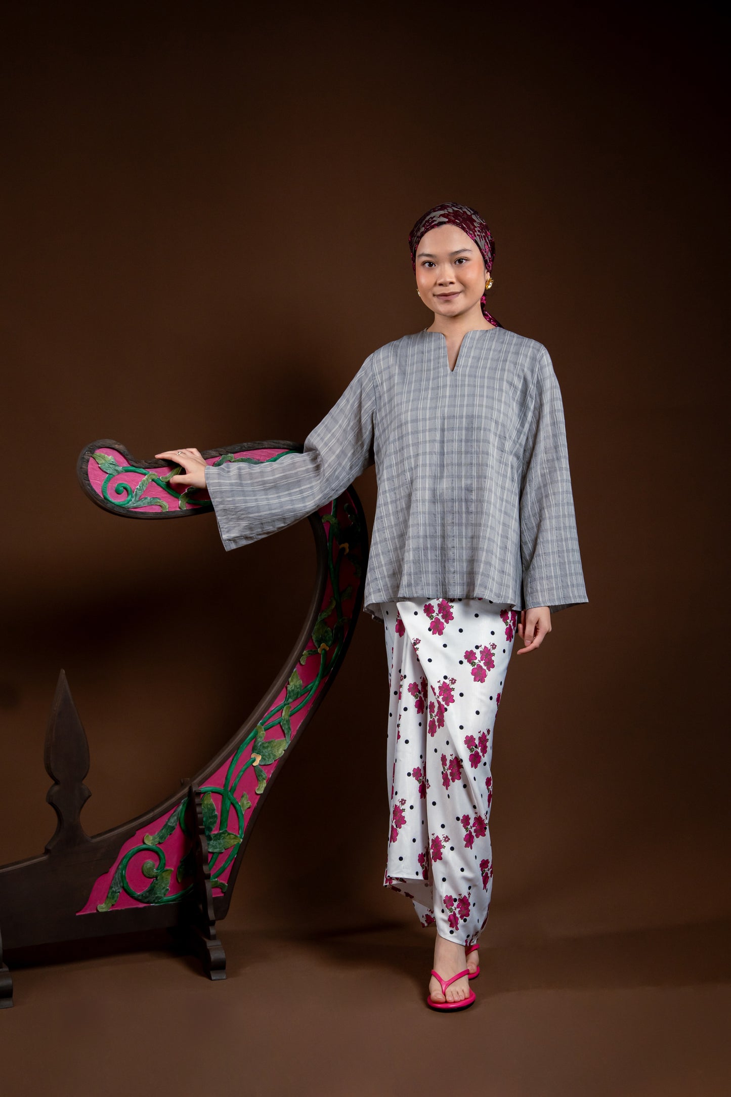 Baju Rindu Jelita Kelabu
