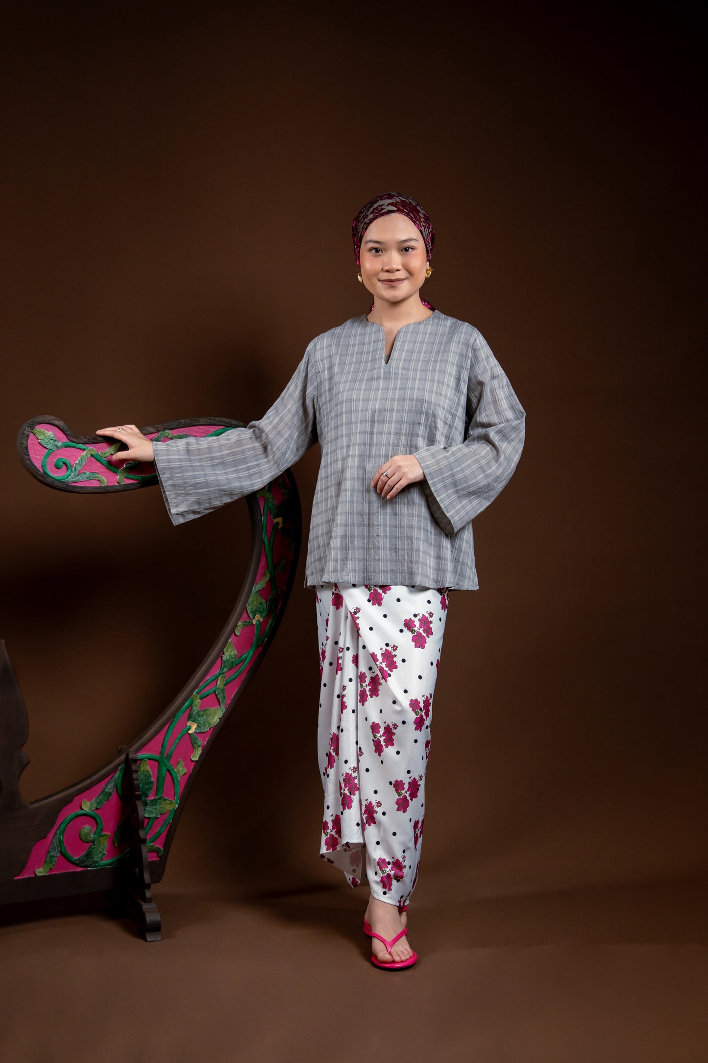 Baju Rindu Jelita Kelabu