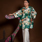 Baju Kurung Rindu Sayang Bunga Hijau