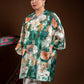 Baju Kurung Rindu Sayang Bunga Hijau