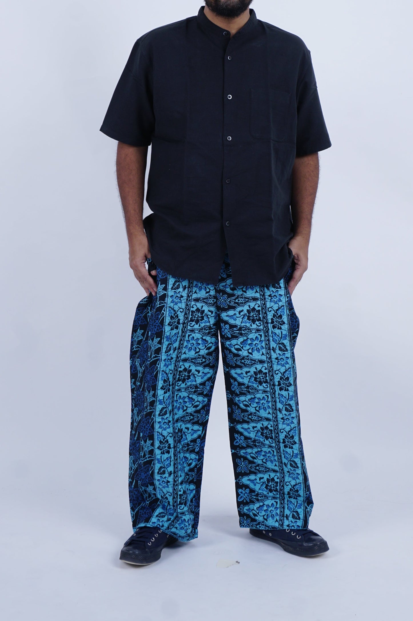 D'SLUAR Batik Bunga Biru