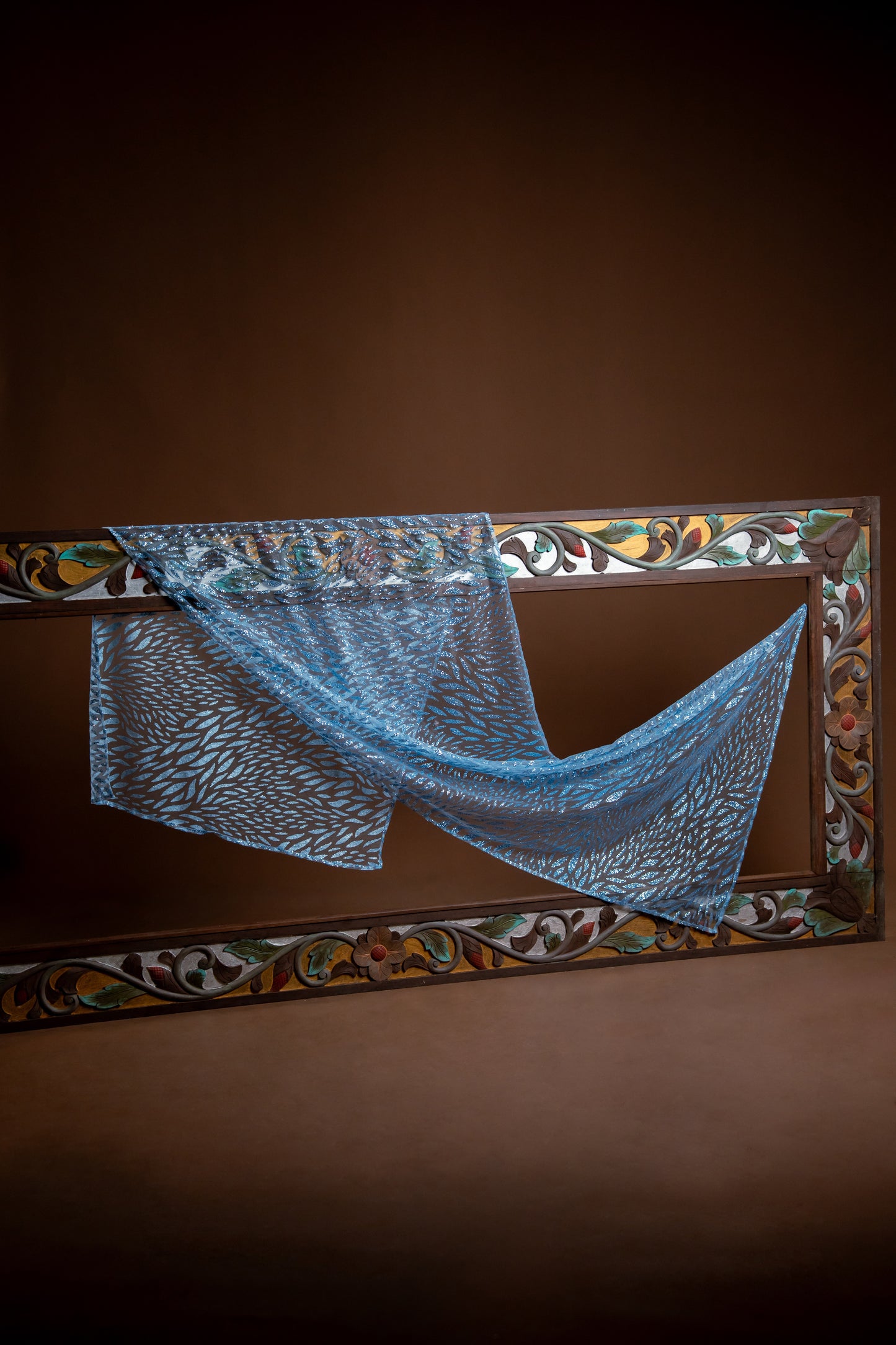 Selendang Rindu Permata Biru