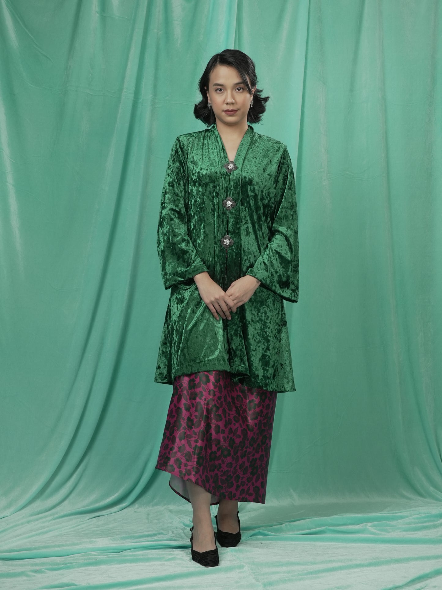 Kebaya Balada Hijau