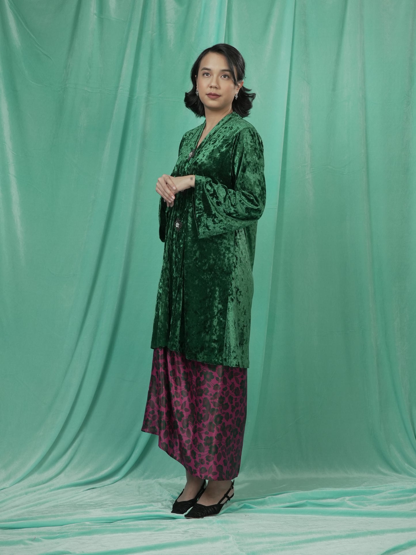 Kebaya Balada Hijau