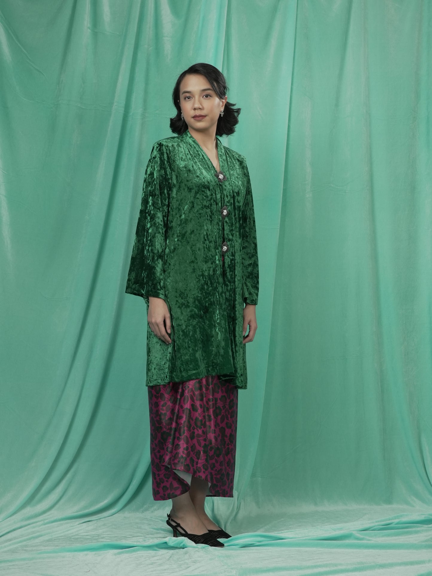 Kebaya Balada Hijau