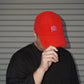 Topi Corduroy Merah