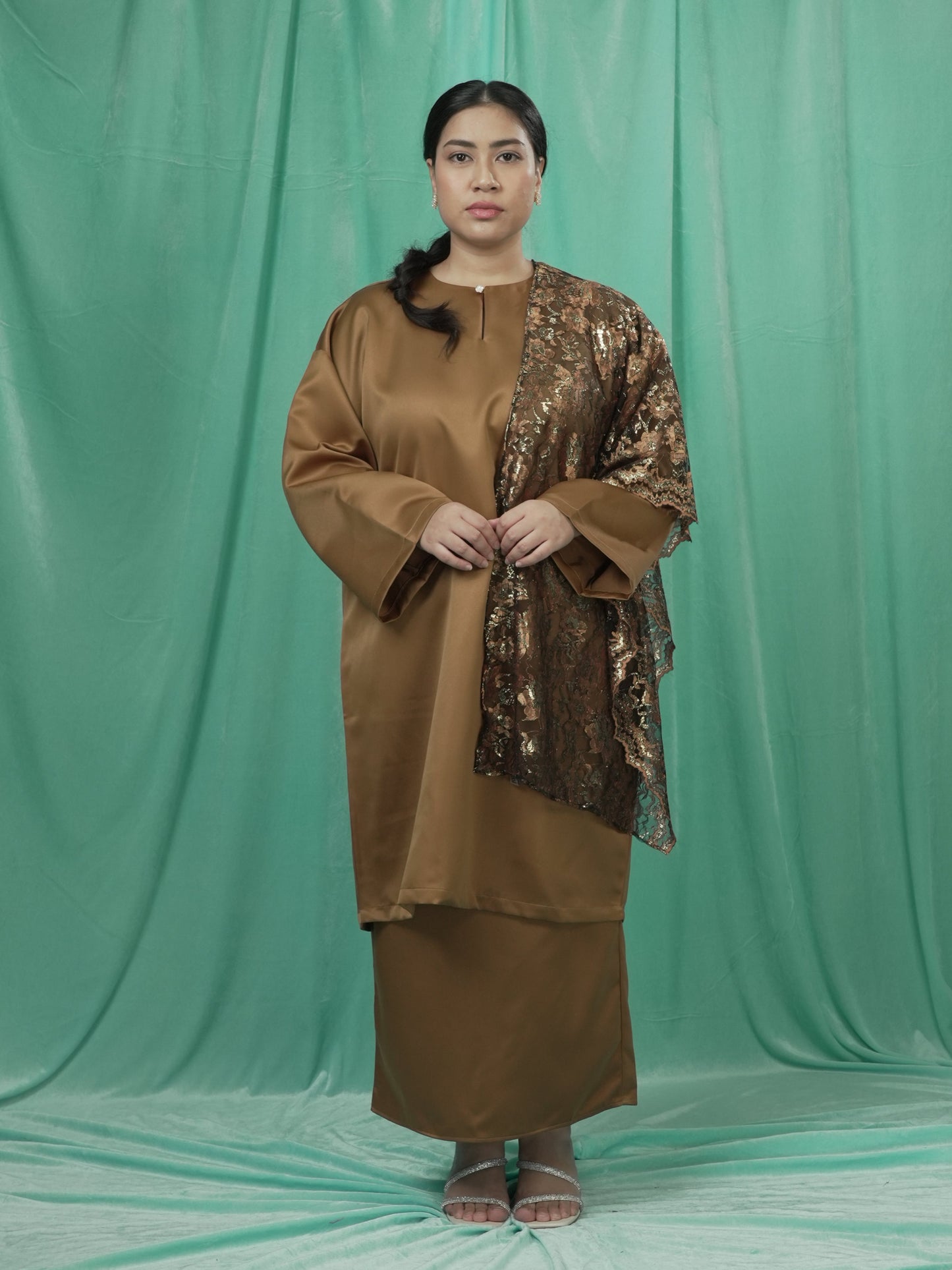 Baju Kurung Besar Set Jubli Emas