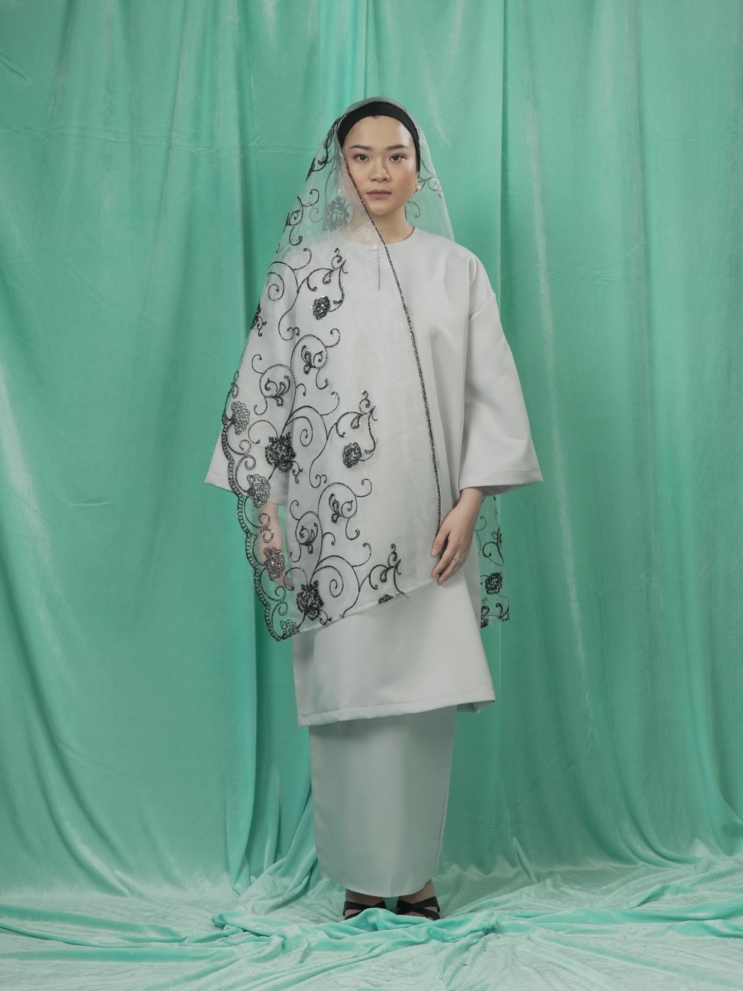 Baju Kurung Besar Set Jubli Perak