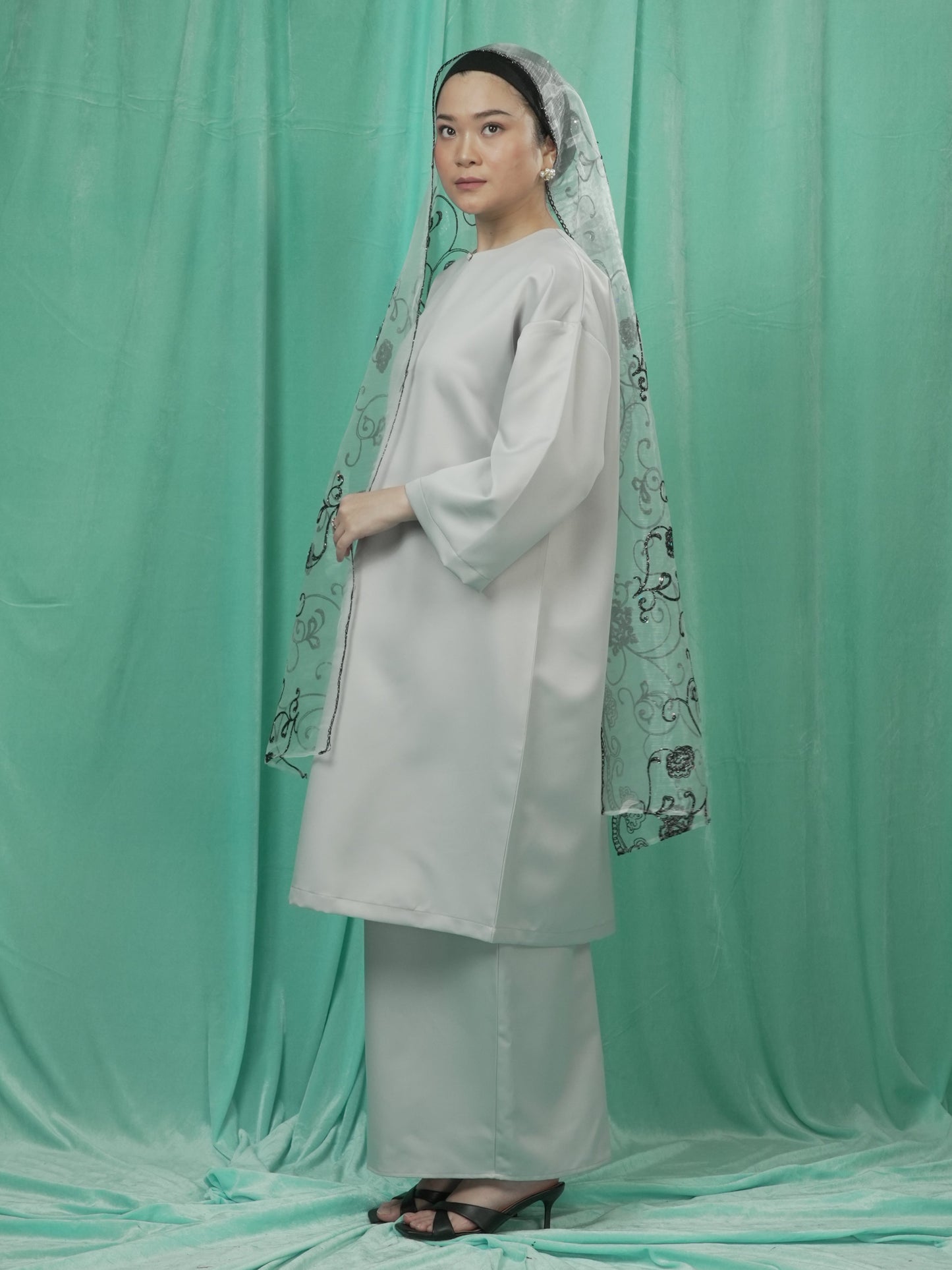 Baju Kurung Besar Set Jubli Perak