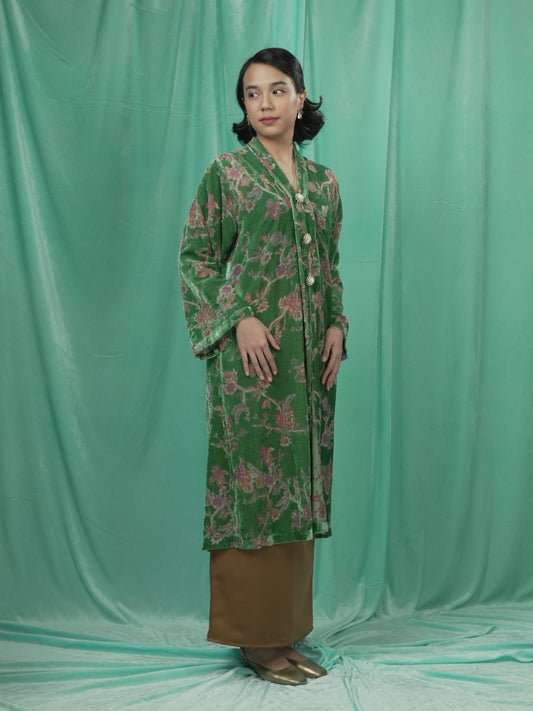 Kebaya Balada Rimba Set Hijau