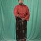 Baju Melayu Belantara Oren