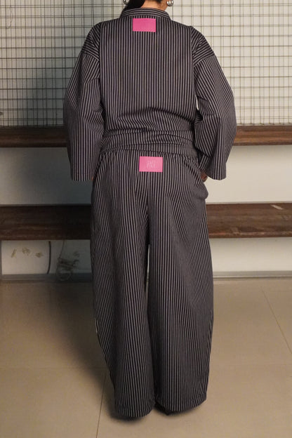 Seluar Lintang Hitam