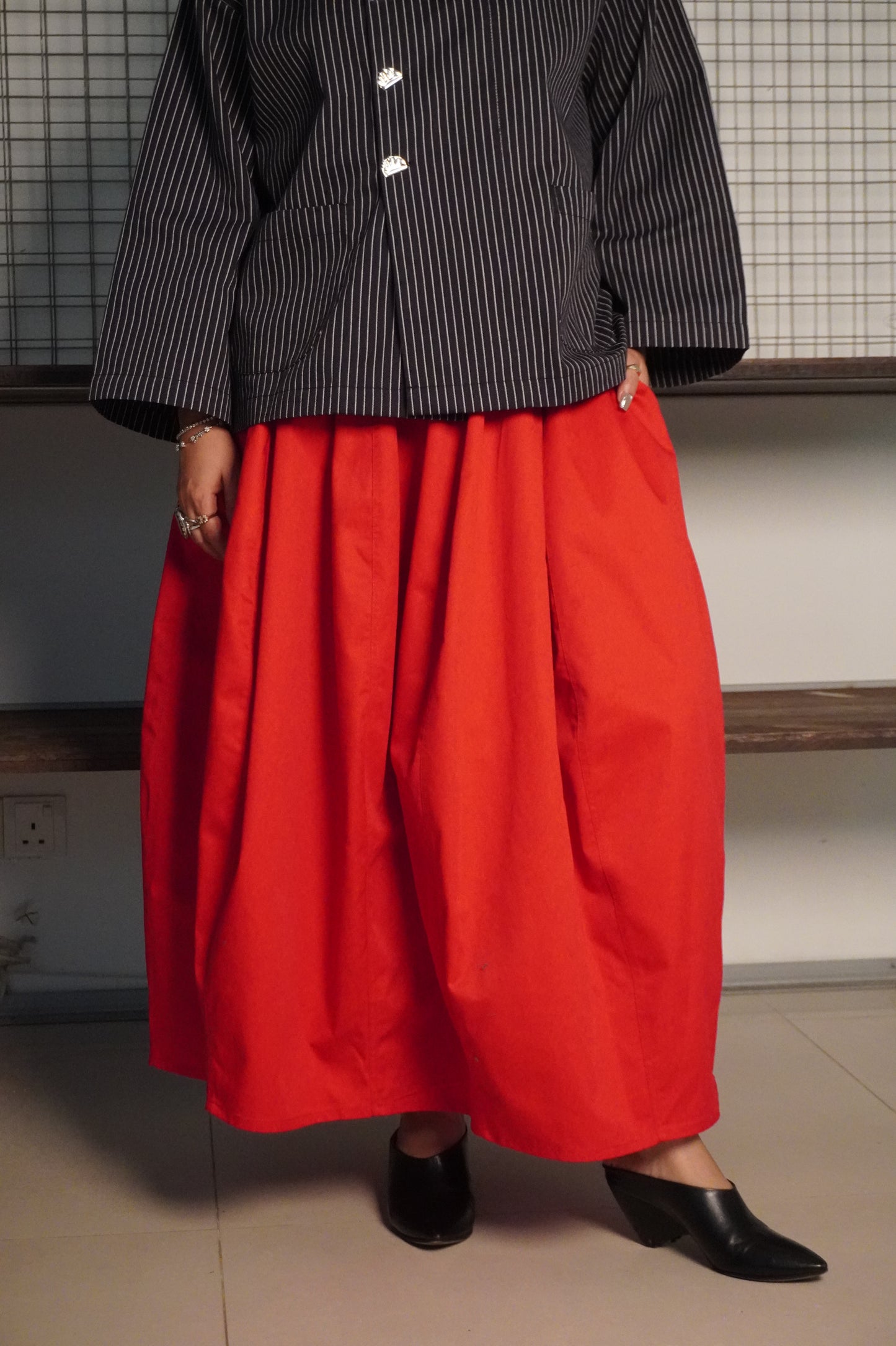 Skirt Cocoon Merah