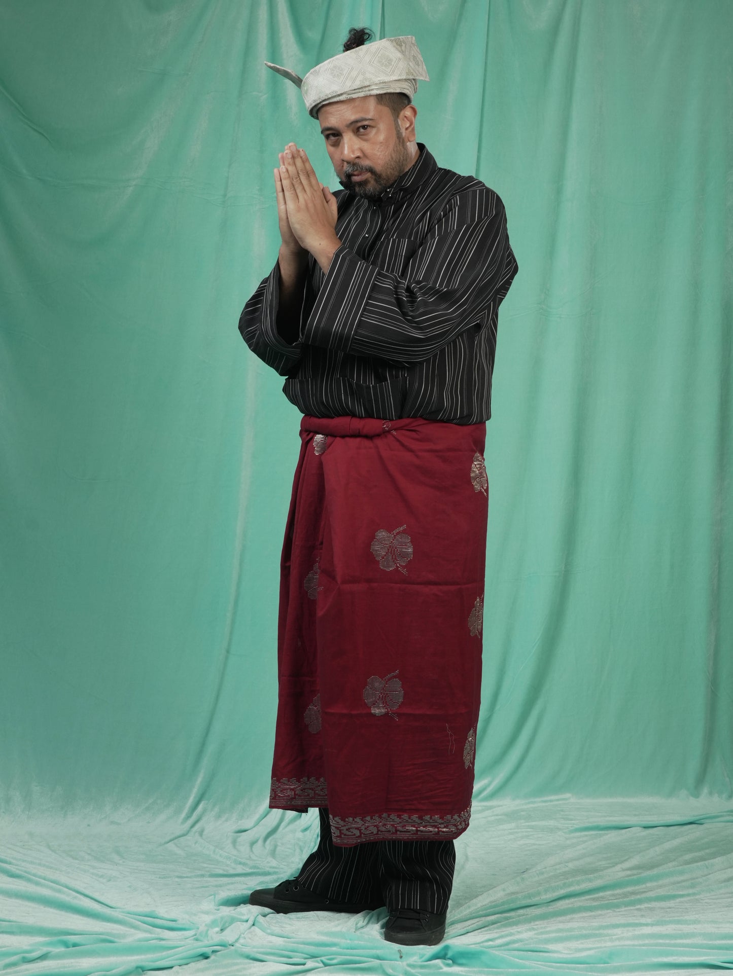 Baju Melayu Belantara Hitam