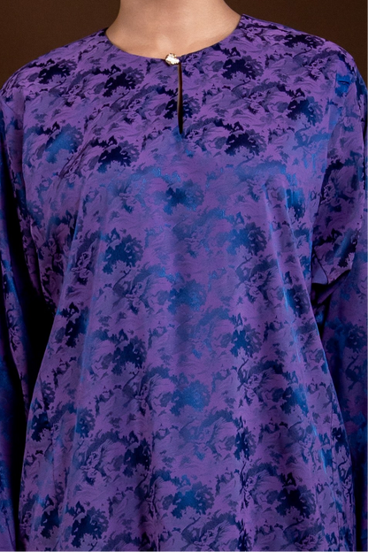 Kurung Rindu Set Mek Ungu