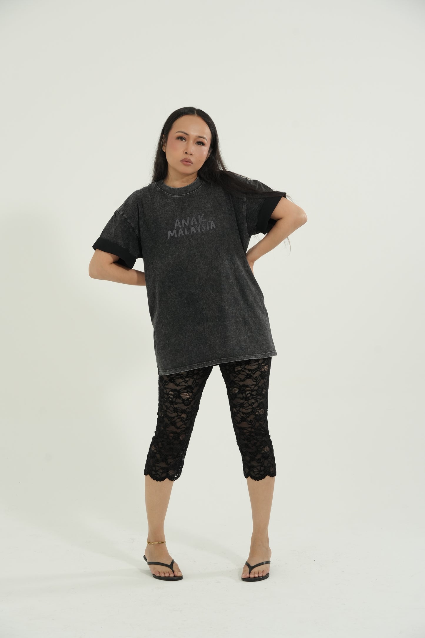 Koleksi Anak Malaysia 2026: Baju T-TCA Hitam