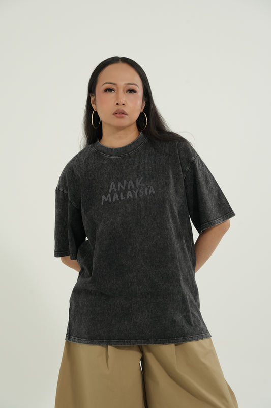 Koleksi Anak Malaysia 2026: Baju T-TCA Hitam