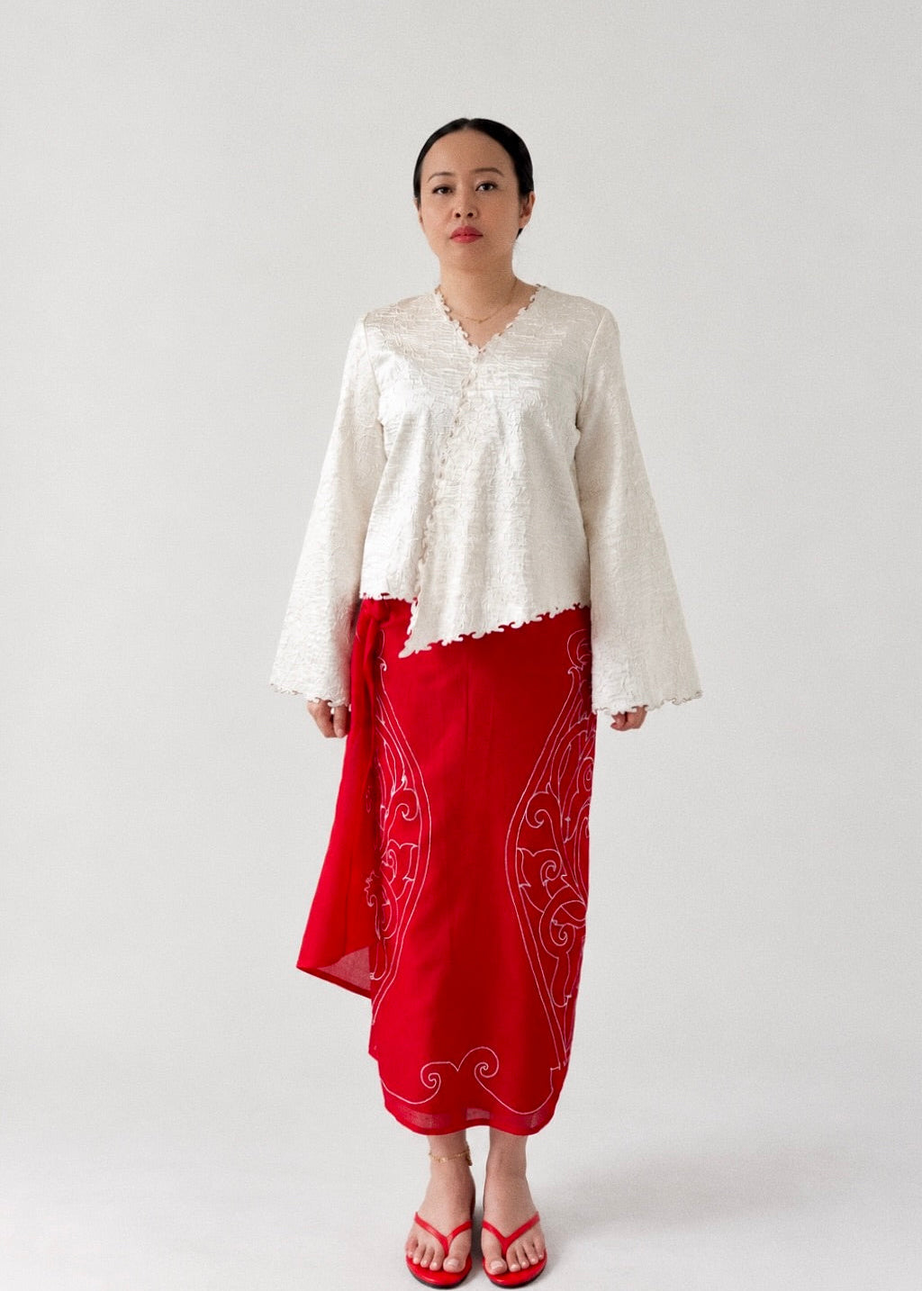 Edisi Khas Batik Siri Kedua : Kain Lepas Kepala Bangau Merah