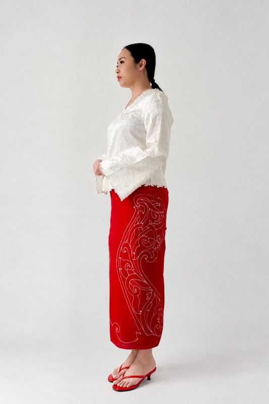 Edisi Khas Batik Siri Kedua : Kain Lepas Kepala Bangau Merah