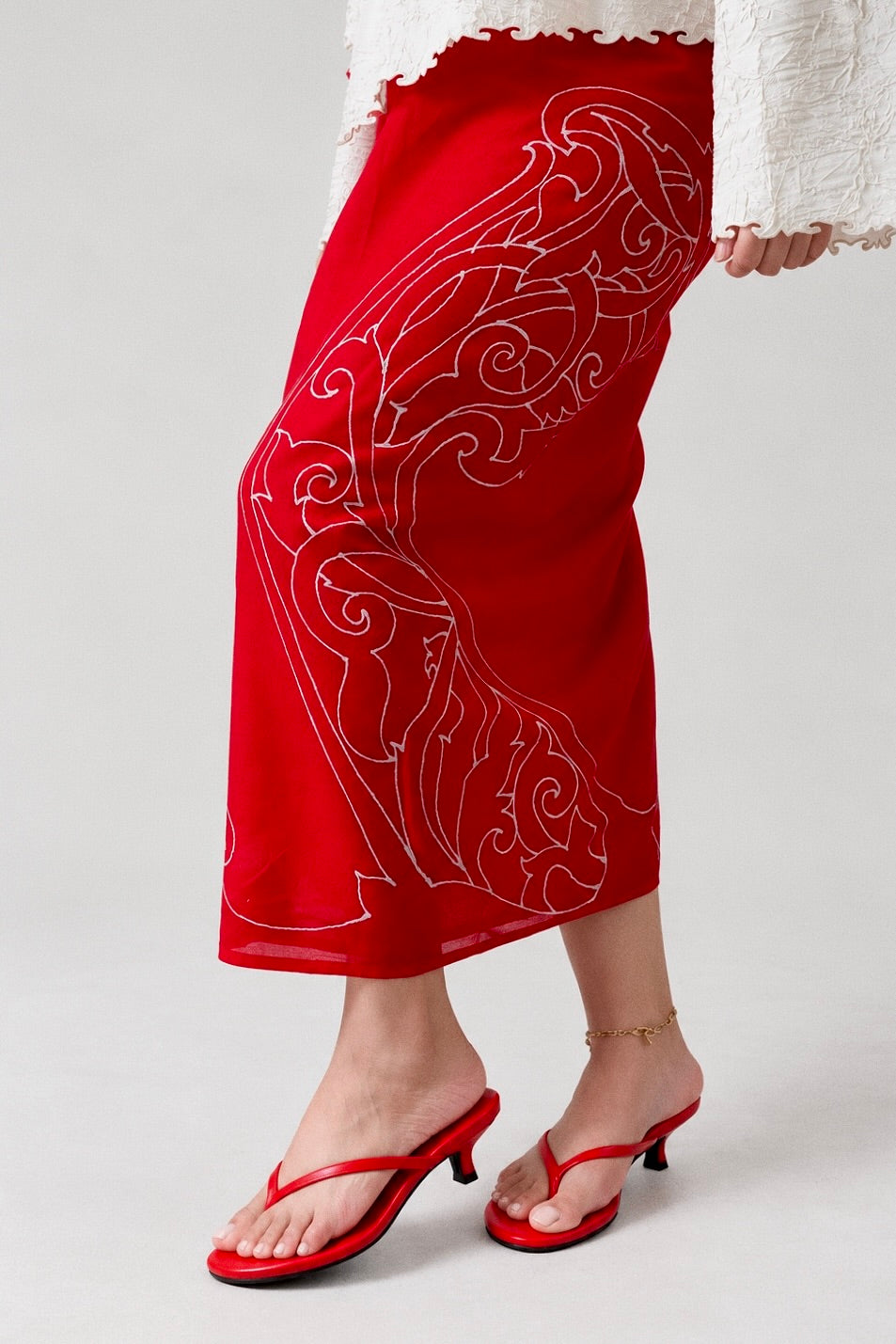 Edisi Khas Batik Siri Kedua : Kain Lepas Kepala Bangau Merah