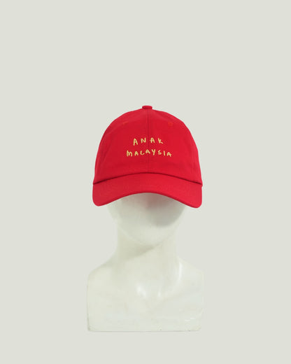 Topi Anak Malaysia: Merah
