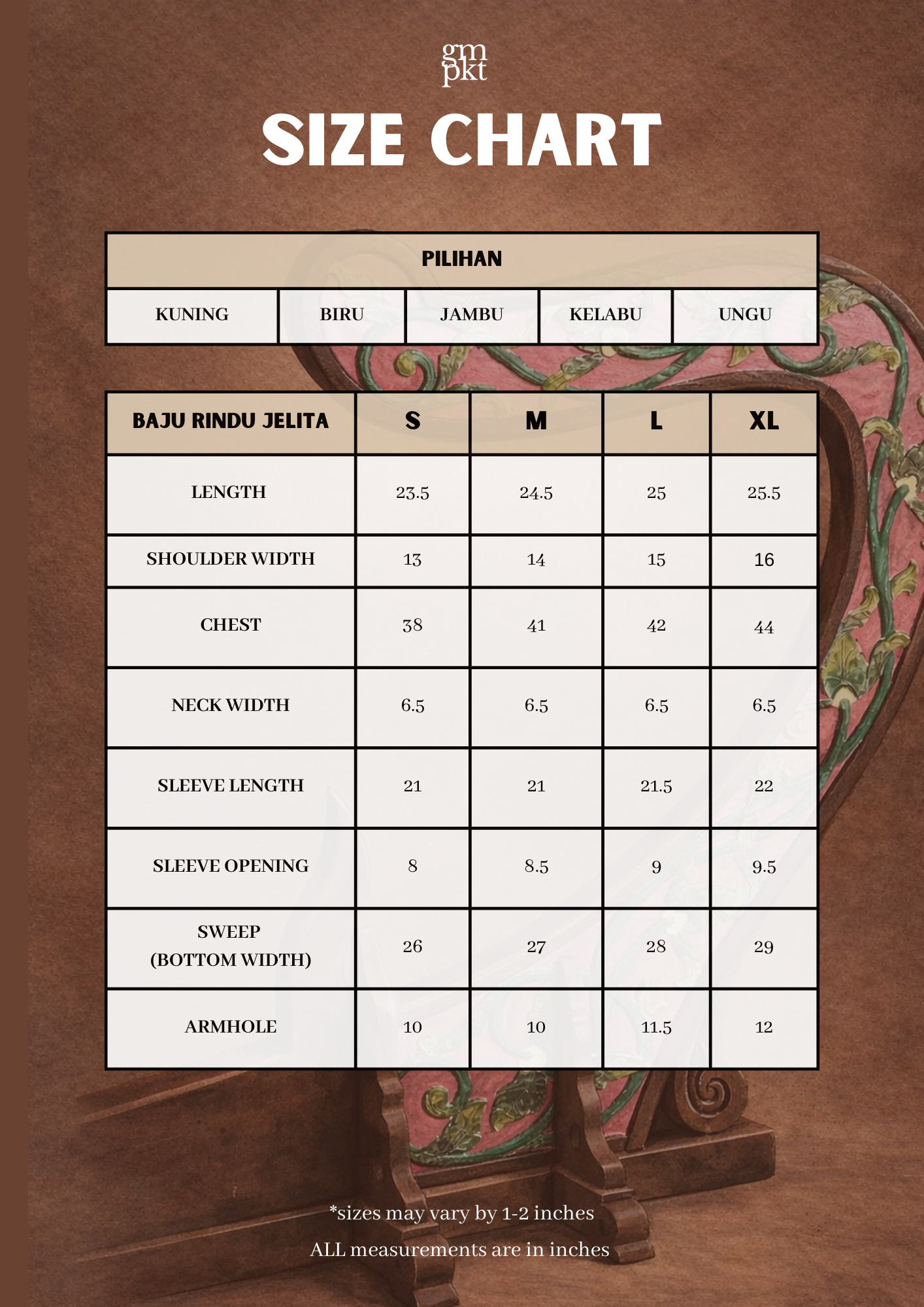 Baju Rindu Jelita Ungu