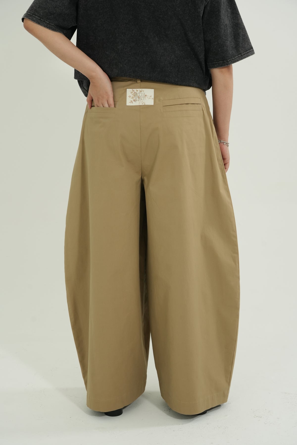 2026 Anak Malaysia Collection: Khaki Structured Trousers