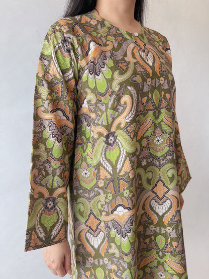 Baju Kurung Batik Nusantara Madu