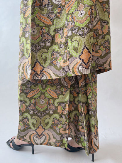 Baju Kurung Batik Nusantara Madu