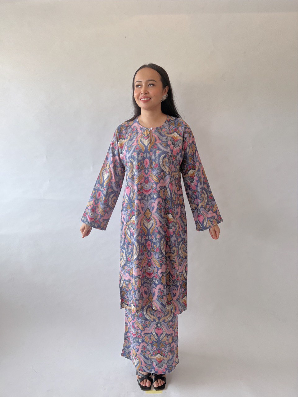 Baju Kurung Batik Nusantara Merbah
