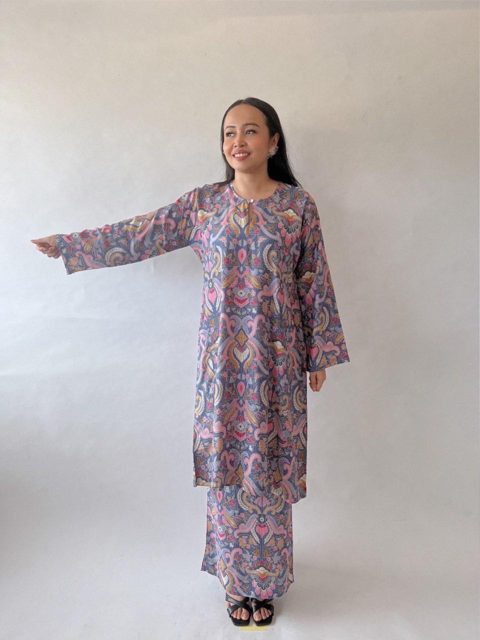 Baju Kurung Batik Nusantara Merbah
