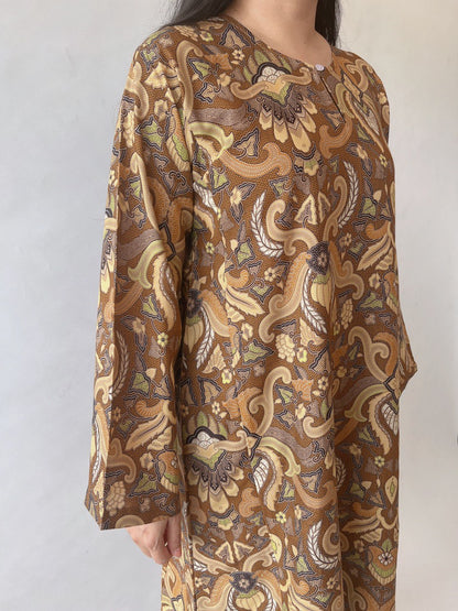 Baju Kurung Batik Nusantara Merbok