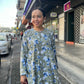 Baju Kurung Bunga Hijau