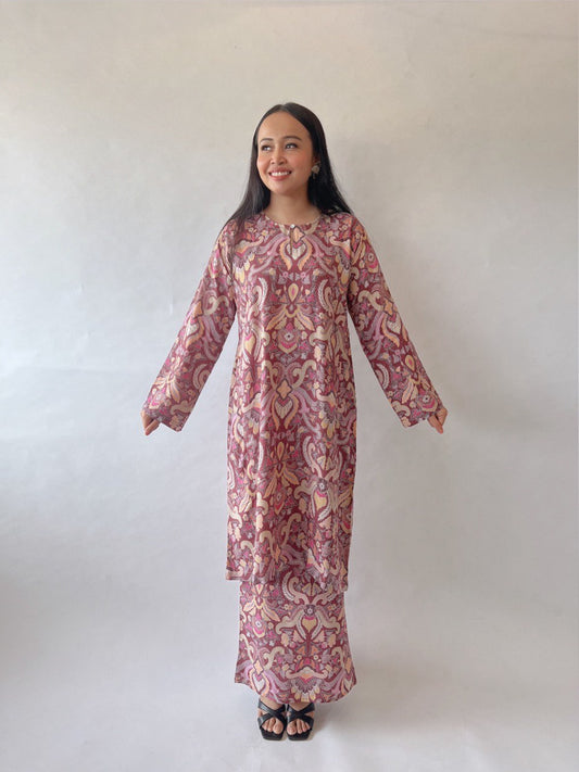 Baju Kurung Batik Nusantara Merak